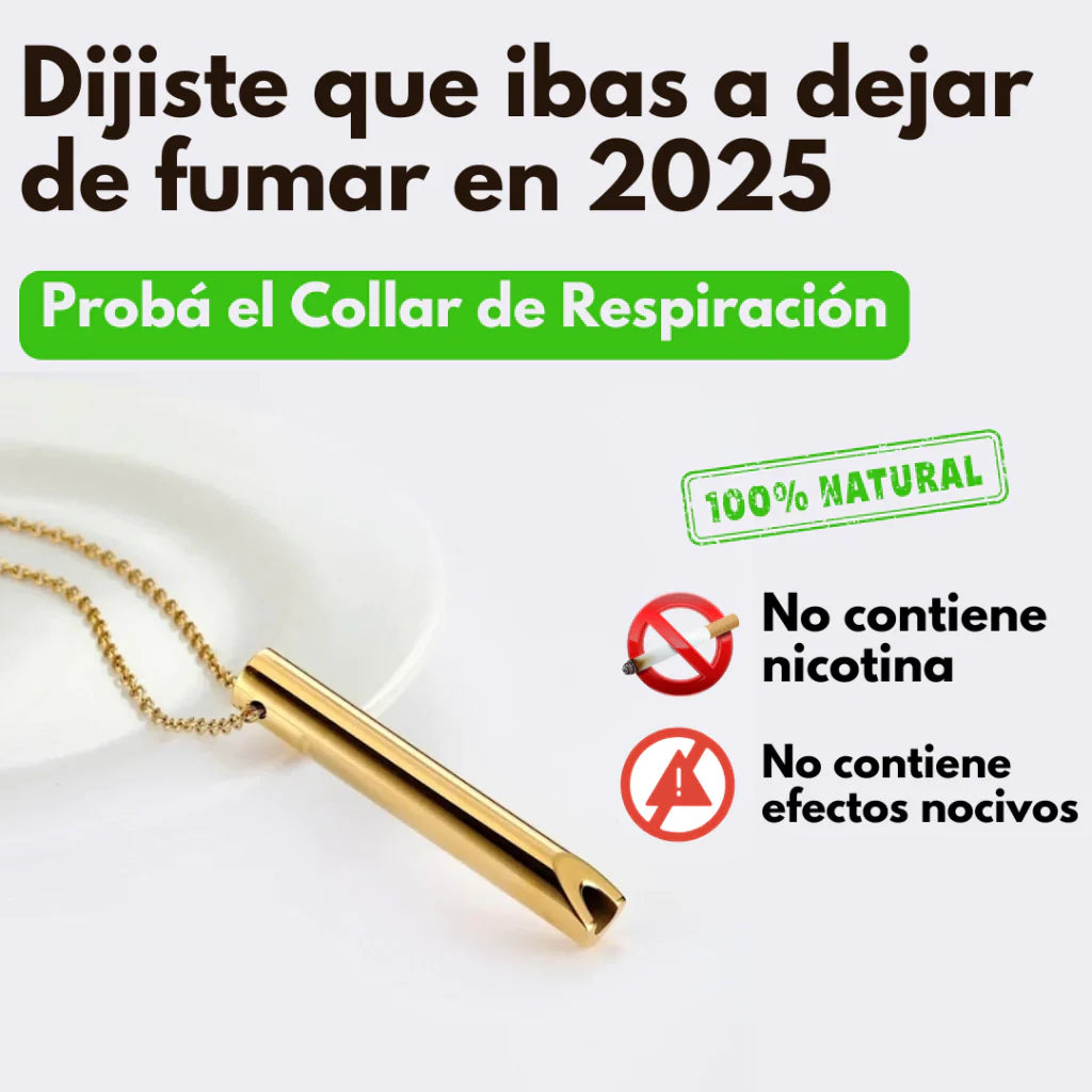 Collar AirFlow - Tu Aliado para Dejar de Fumar